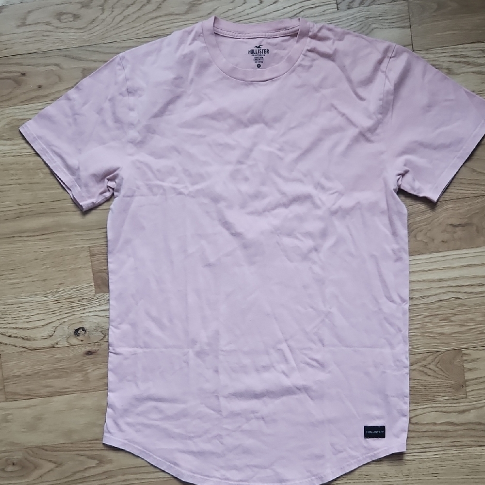Hollister Soft Pink Short Sleeve Tee